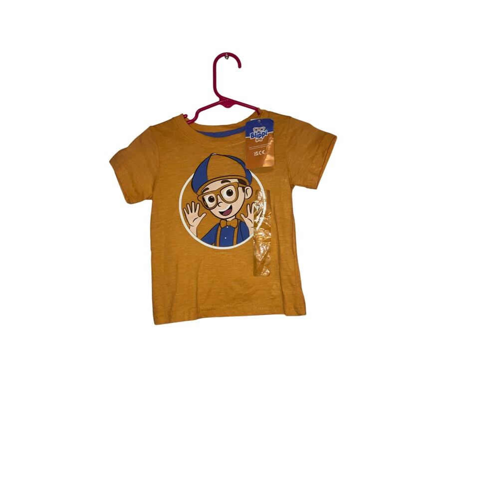 NWT Blippi Graphic T-Shirt Orange Size 12M